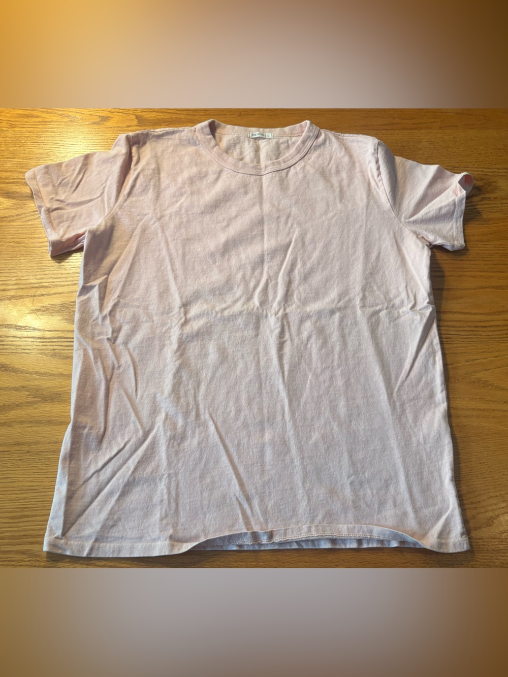 Gustin Light Pink Short Sleeve Kids Tee